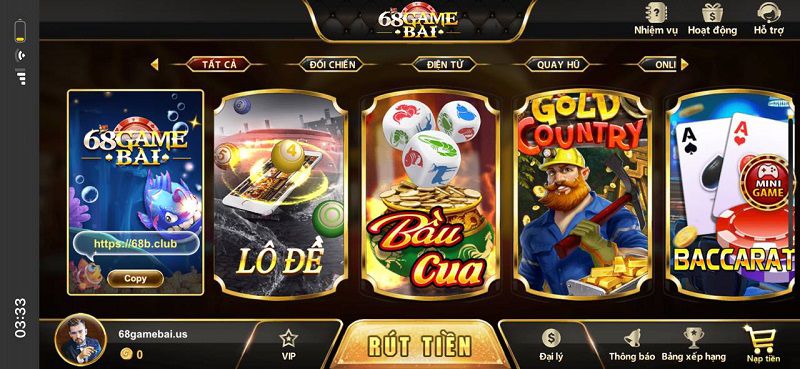 68gamebai - Sòng Casino Trực Tuyến Uy Tín Nhất 1 Casino trực tuyến uy tín nhất 68 game bài có rất nhiều sảnh chơi