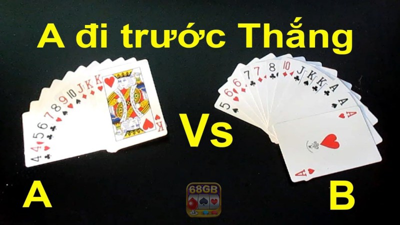Giải thế bài tiến lên miền nam - Hình thức giải trí đầy mới mẻ 2 Với thế bài này thì bên A liệu có thắng