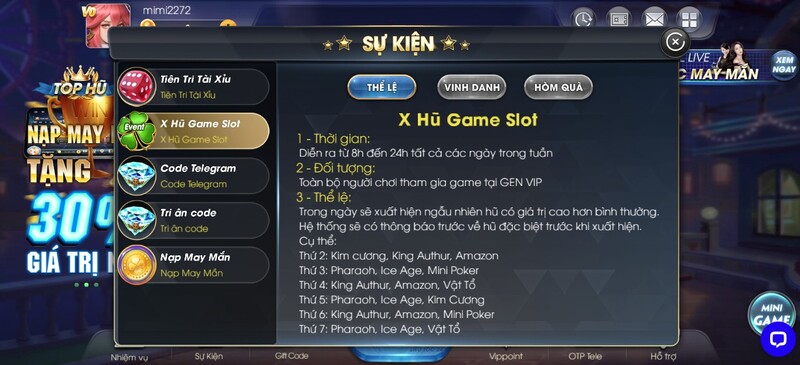 Genvip club - Cổng game giải trí uy tín nhất hiện nay 7 Tổng hợp các khuyến mãi tại Genvip club