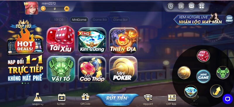 Genvip club - Cổng game giải trí uy tín nhất hiện nay 3 Dòng game Mini game tại Genvip club