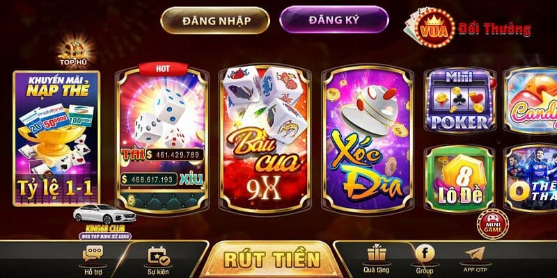 King68 Club - Sân chơi hot nhất thị trường game hiện nay 6 Link tải king68 club mới nhất