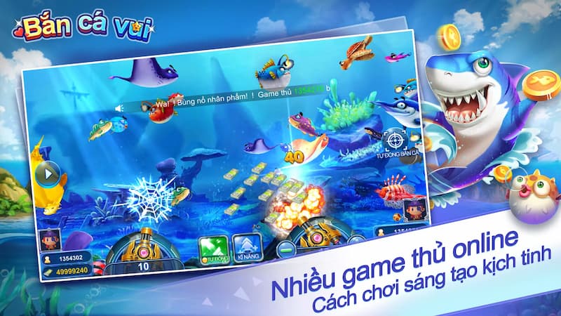 Bắn cá Vui - Cổng game bắn cá hot hit nhất hiện nay 1 Giới thiệu về bắn cá Vui