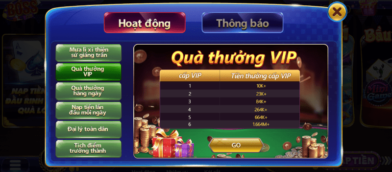 G63 Online - Đẳng Cấp Game Bài Trực Tuyến Cực Cuốn Hút 7 Tổng hợp các khuyến mãi G63 online