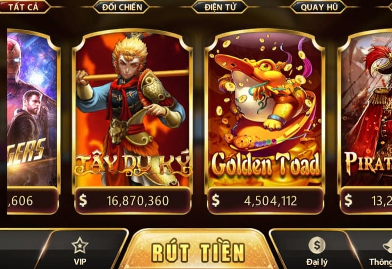 Golden Toad - Game Nổ Hũ Quay Thưởng Uy Tín Hàng Đầu 7 Nạp rút tiền đơn giản, nhanh chóng