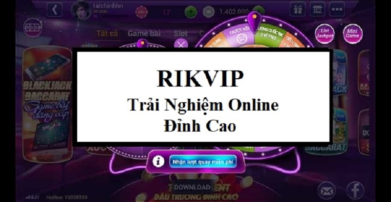 Rikvip com - Cổng game đổi thưởng đẳng cấp Quốc tế 2 Game bài đổi thưởng trực tuyến