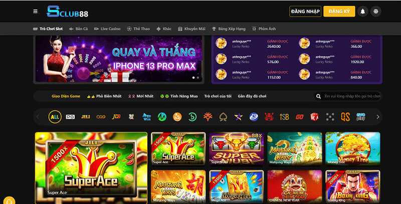 Sclub88 Com - Sảnh game giải trí đổi thưởng hot nhất 2024 4 Hướng dẫn nạp và rút tiền tại sclub88 com thuận tiện nhất
