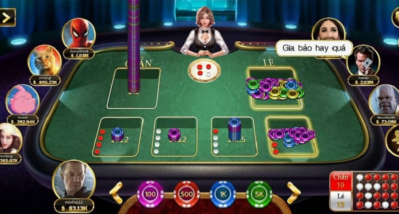 Tài xỉu go88 - Hướng dẫn cách chơi chi tiết cho người mới 3 Chọn cửa tài hoặc xỉu theo dãy cầu