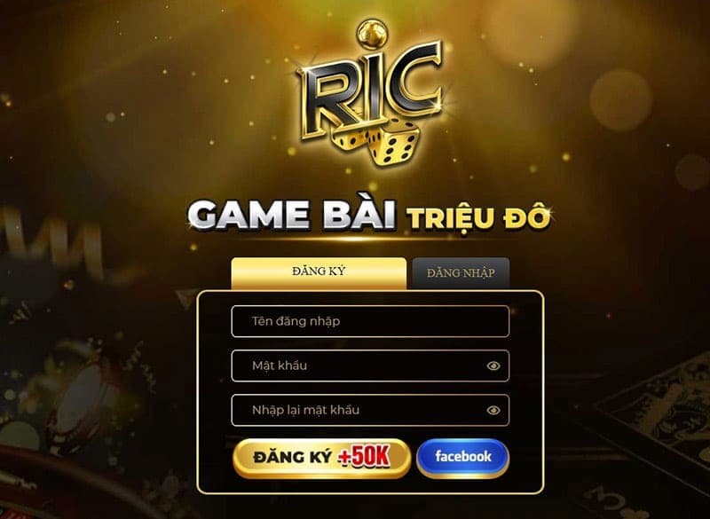 Ric Win - Cổng game đổi thưởng số 1 tại Việt Nam 3 Đăng ký và khám phá kho game đặc sắc tại Ric win