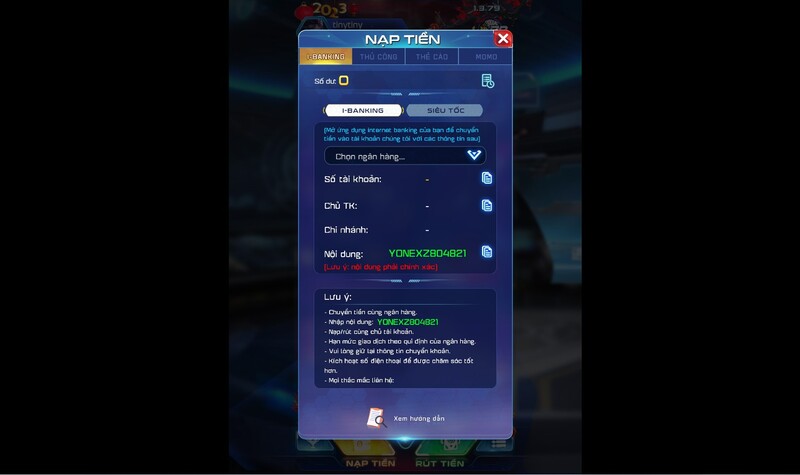 Win79 - Cổng Game Đổi Thưởng Đẳng Cấp Và An Toàn 5 Hướng dẫn chi tiết các bước nạp tiền Win79