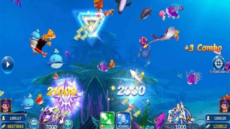 Bắn cá Jackpot - Cổng game đổi thưởng hàng đầu tại Việt Nam 5 Giao diện, đồ họa tại Bắn cá jackpot vô cùng ấn tượng