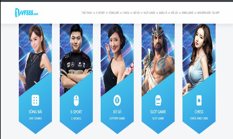VF555 - Thiên Đường Cá Cược Siêu Đẳng Cấp Năm Nhất 2024 3 Những tựa game siêu siêu HOT và chất lượng có tại VF555