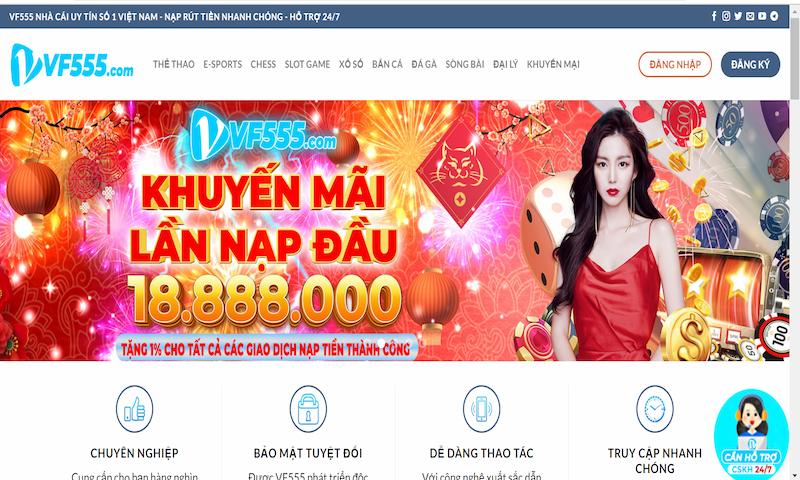 VF555 - Thiên Đường Cá Cược Siêu Đẳng Cấp Năm Nhất 2024 6 Ưu điểm khi tham gia chơi tại sân chơi VF555