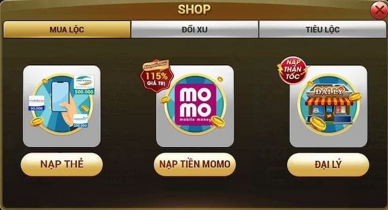 Nagavip - Cổng game uy tín, đỉnh cao chất lượng hàng đầu 4 Hướng dẫn nạp tiền tiện lợi tại Nagavip