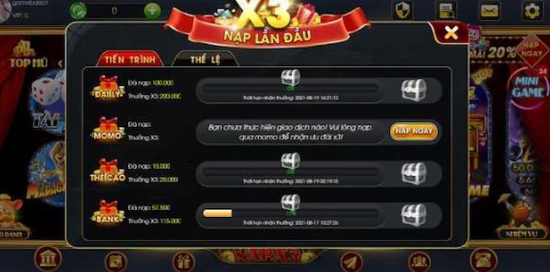 Phê Vin - Cổng game nổ hũ hot nhất trên thị trường hiện nay 3 Hướng dẫn các bước để nạp tiền Phê Vin