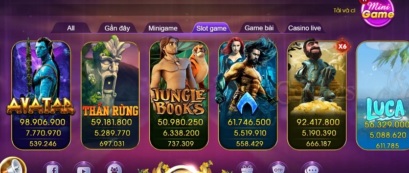 Choáng club - Sân chơi giải trí trực tuyến đỉnh nhất 2024 3 Game slot thú vị tại Choáng club