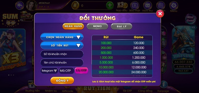 Sum99 club - Cổng game nổ hũ quốc tế hấp dẫn nhất 2024 5 Hướng dẫn các bước rút tiền từ Sum99 club