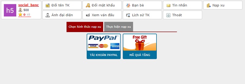 Gamevh - Sân chơi nổ hũ đỉnh cao nhất thị trường Việt 4 Hướng dẫn cách nạp tiền Gamevh