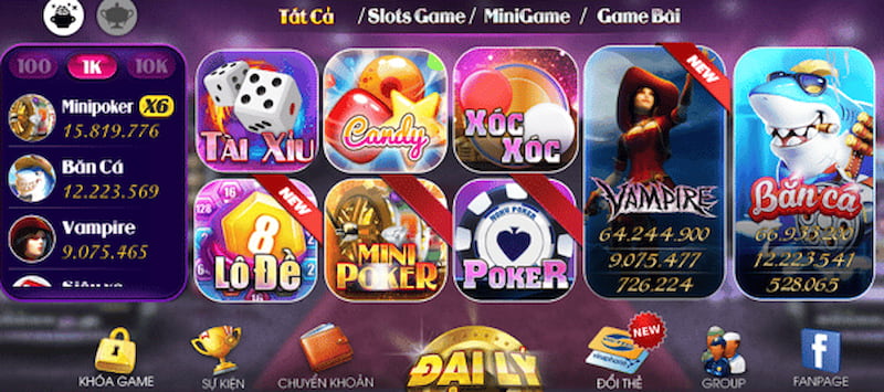 Nổ hũ club - Cổng game đổi thưởng thu hút đông đảo game thủ 2 Những trò chơi hấp dẫn hiện có tại Nổ hũ club