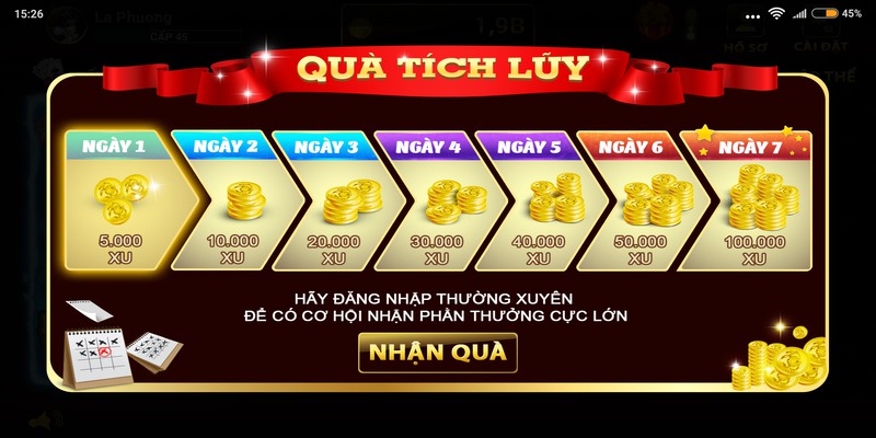 Đại dương huyền bí - Thế giới game bắn cá đầy sự thú vị và hấp dẫn 8 Nhiệm vụ nhận quà giá trị tại Đại dương huyền bí