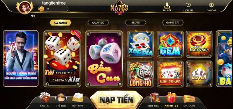 No789 club - Điểm đến đẳng cấp dành cho game thủ đam mê nổ hũ 2 Hệ thống game tại No789 club