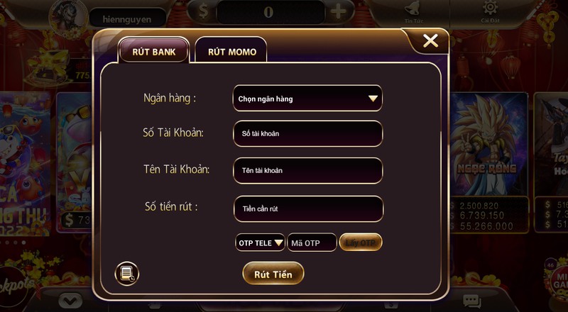 Nohu68 - Cổng game nổ hũ hấp dẫn và đa dạng trò chơi 7 Rút thưởng từ Nohu68 về tài khoản cực nhanh