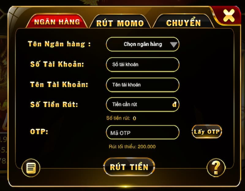 Rongxanh - Thoải mái đổi thưởng với loạt khuyến mãi hấp dẫn 7 Hướng dẫn rút tiền tại Rongxanh