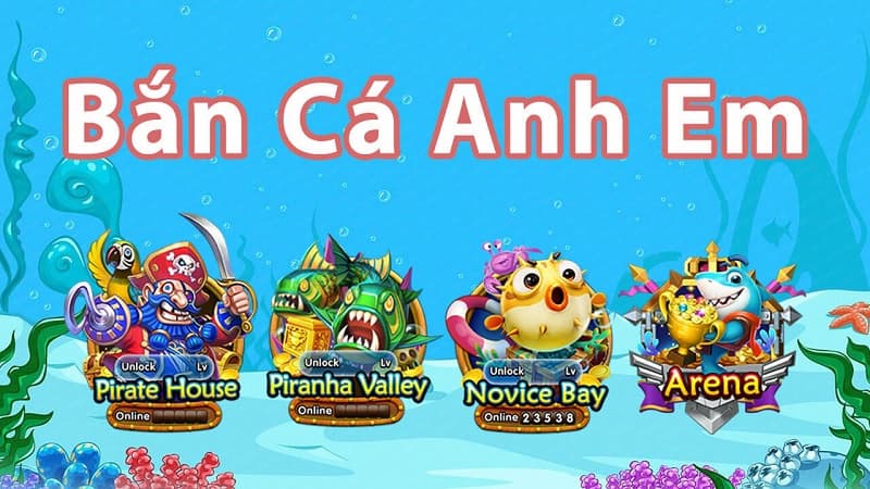 Bắn cá anh em - Trải nghiệm thế giới game đại dương thú vị 1 Tổng quan thông tin về cổng game bắn cá anh em
