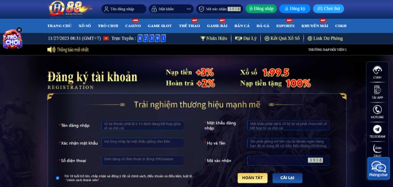 QH88 - Địa chỉ cá cược trực tuyến an toàn, minh bạch 5 Hướng dẫn đăng ký tài khoản nhà cái QH88