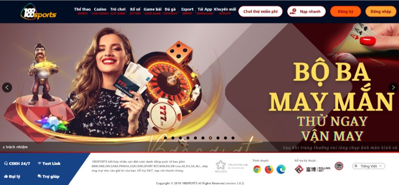 188S - Địa chỉ cá cược Casino đỉnh cao, thắng liên hoàn 1 Giới thiệu nhà cái 188S - Nơi tổng hợp game đổi thưởng đỉnh cao