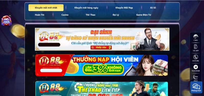 QH88 - Địa chỉ cá cược trực tuyến an toàn, minh bạch 8 Khuyến mãi có giá trị khủng tại sân chơi QH88