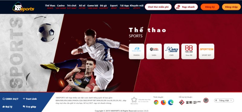 188S - Địa chỉ cá cược Casino đỉnh cao, thắng liên hoàn 2 Nhà cái 188S có đa dạng các sảnh cược hấp dẫn