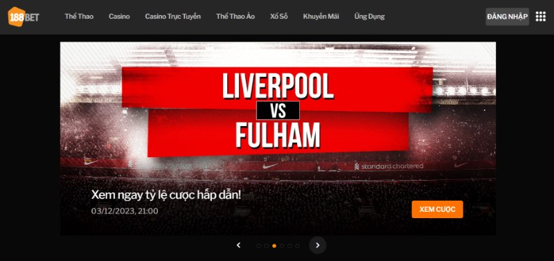 188BET - Sân chơi cá cược đỉnh cao với nhiều ưu điểm 1 Tổng quan về nhà cái 188BET