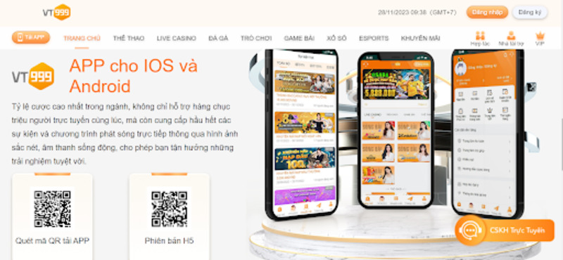 VT999 - Xứng danh sân chơi cá cược uy tín nhất Việt Nam 4 Cách tải ứng dụng VT999 về thiết bị