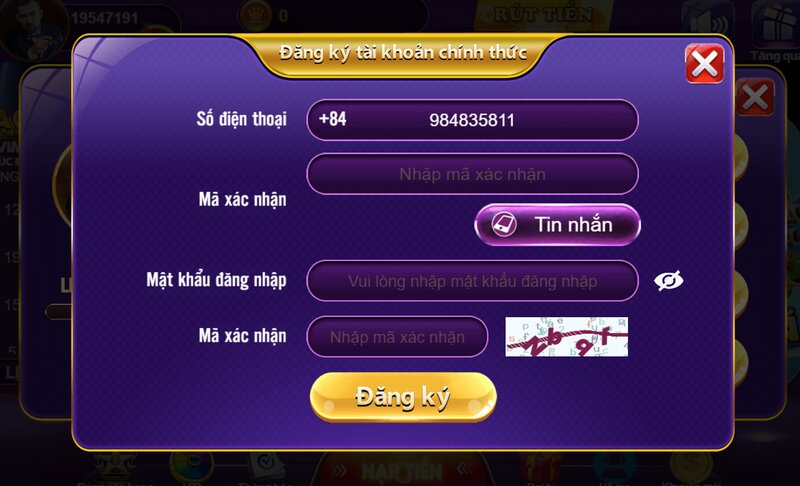 Hướng dẫn đăng ký 4 Hướng dẫn đăng ký 68 Game Bài từ A đến Z